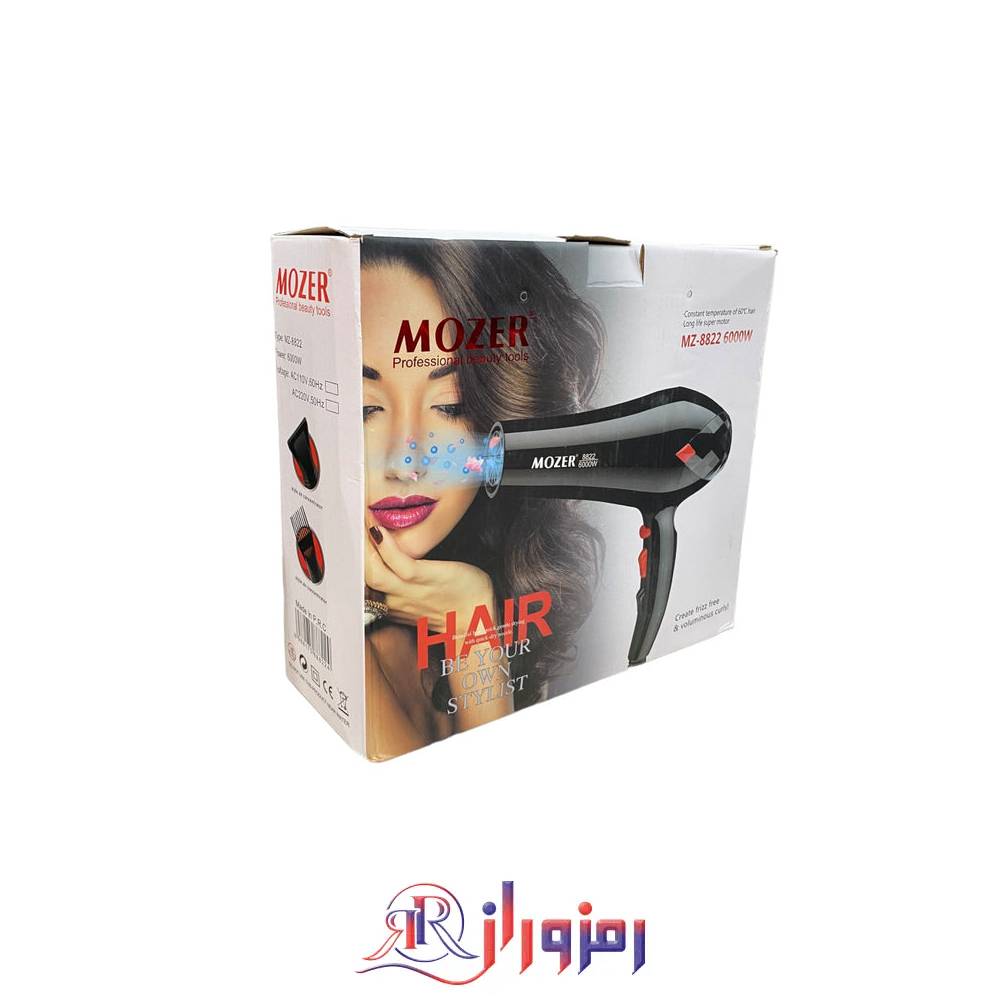 سشوار موزر mozer مدل mz-8822 ، خرید و قیمت سشوار موزر mozer مدل mz-8822